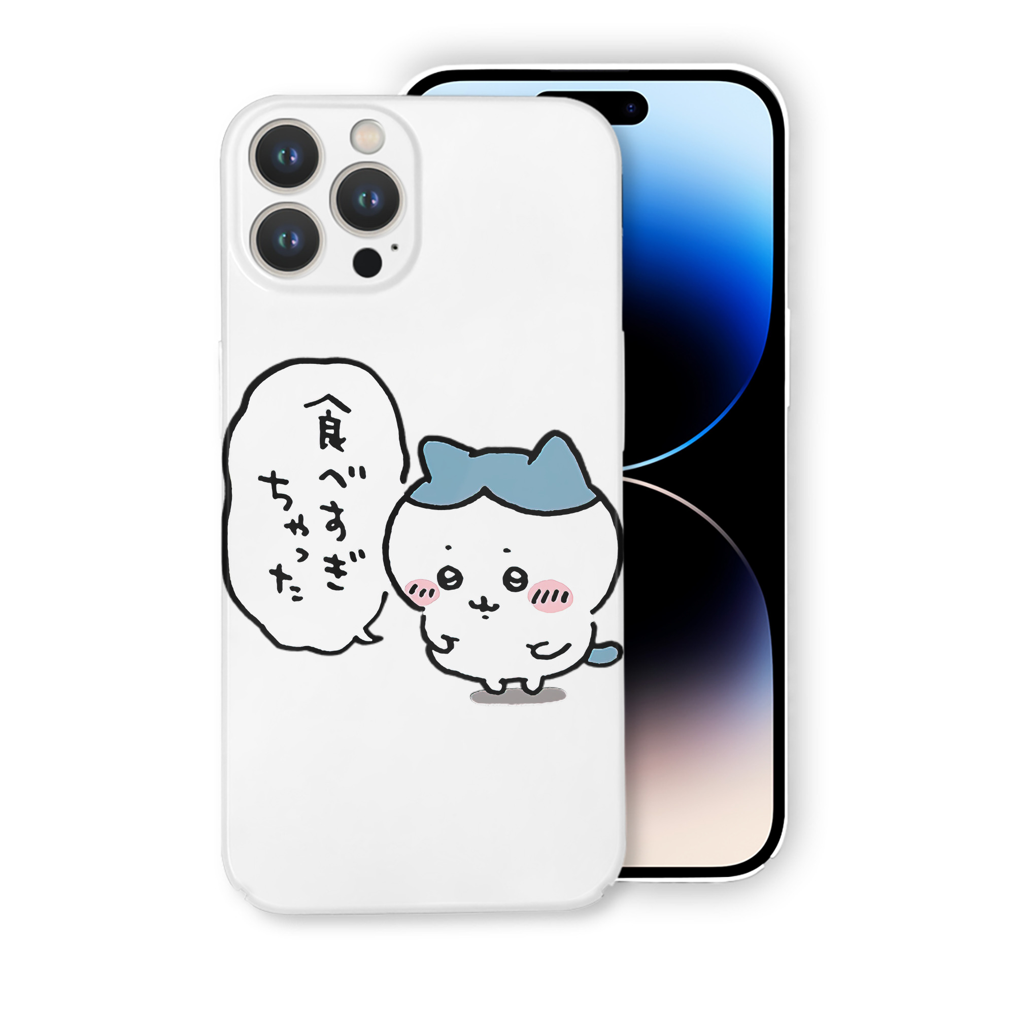 （画像用） ちいかわ ハチワレ Chii-kawa hachiware 【iPhone 14シリーズ対応】ハードケース